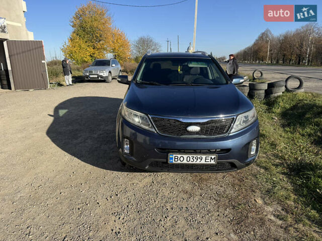 Синий Киа Соренто, объемом двигателя 2.35 л и пробегом 165 тыс. км за 12000 $, фото 4 на Automoto.ua