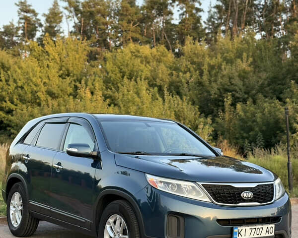 Синий Киа Соренто, объемом двигателя 2.4 л и пробегом 202 тыс. км за 11800 $, фото 4 на Automoto.ua