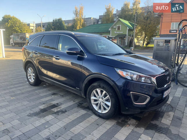 Синий Киа Соренто, объемом двигателя 2.36 л и пробегом 184 тыс. км за 15500 $, фото 3 на Automoto.ua