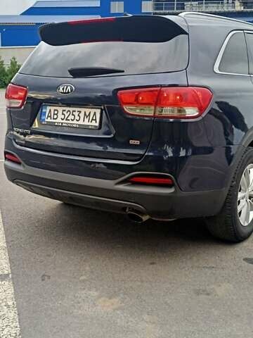 Синий Киа Соренто, объемом двигателя 2.36 л и пробегом 205 тыс. км за 17250 $, фото 14 на Automoto.ua