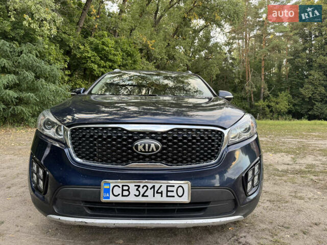Синий Киа Соренто, объемом двигателя 2.4 л и пробегом 113 тыс. км за 16300 $, фото 1 на Automoto.ua