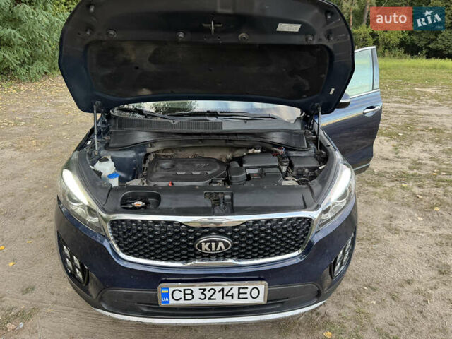 Синий Киа Соренто, объемом двигателя 2.4 л и пробегом 113 тыс. км за 16300 $, фото 17 на Automoto.ua