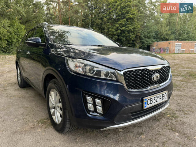 Синий Киа Соренто, объемом двигателя 2.4 л и пробегом 113 тыс. км за 16300 $, фото 2 на Automoto.ua