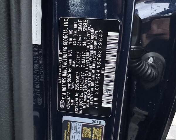Синій Кіа Соренто, об'ємом двигуна 2.4 л та пробігом 155 тис. км за 14900 $, фото 19 на Automoto.ua