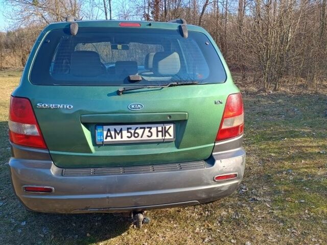 Зелений Кіа Соренто, об'ємом двигуна 2.5 л та пробігом 250 тис. км за 5100 $, фото 3 на Automoto.ua