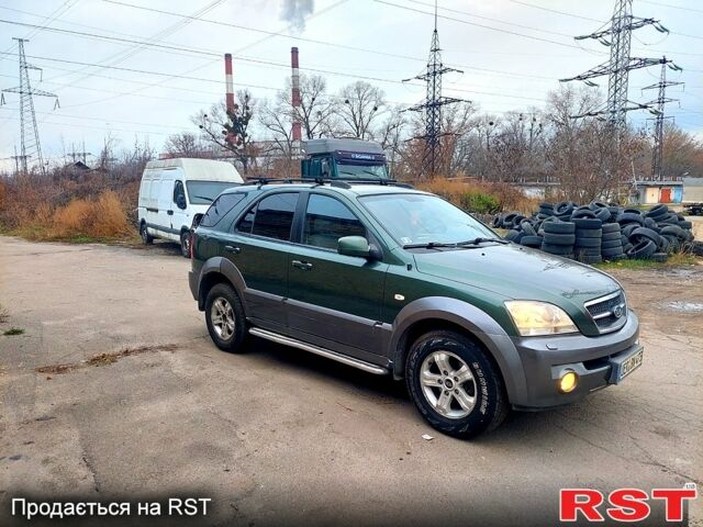 Зелений Кіа Соренто, об'ємом двигуна 2.5 л та пробігом 310 тис. км за 3250 $, фото 1 на Automoto.ua