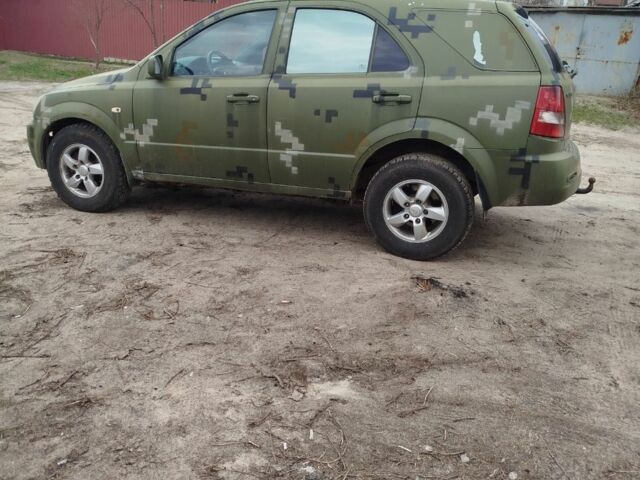 Зеленый Киа Соренто, объемом двигателя 2.5 л и пробегом 350 тыс. км за 3496 $, фото 8 на Automoto.ua