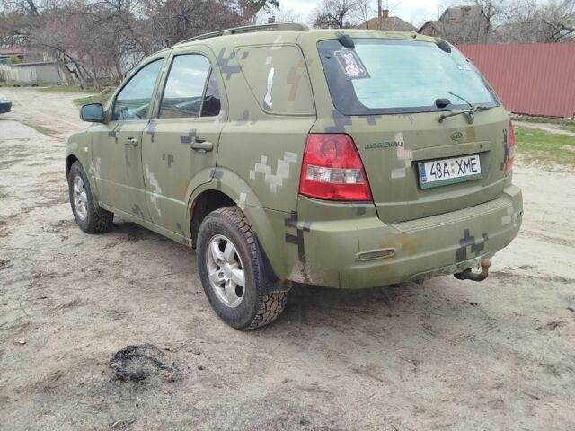 Зеленый Киа Соренто, объемом двигателя 2.5 л и пробегом 350 тыс. км за 3496 $, фото 2 на Automoto.ua
