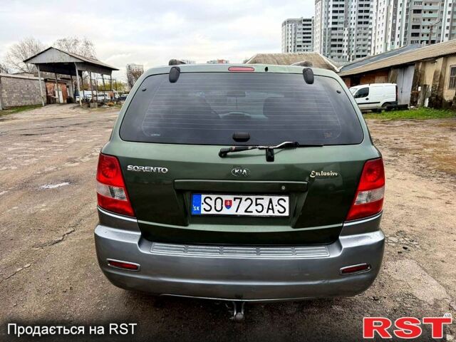 Зеленый Киа Соренто, объемом двигателя 2.5 л и пробегом 256 тыс. км за 3400 $, фото 8 на Automoto.ua