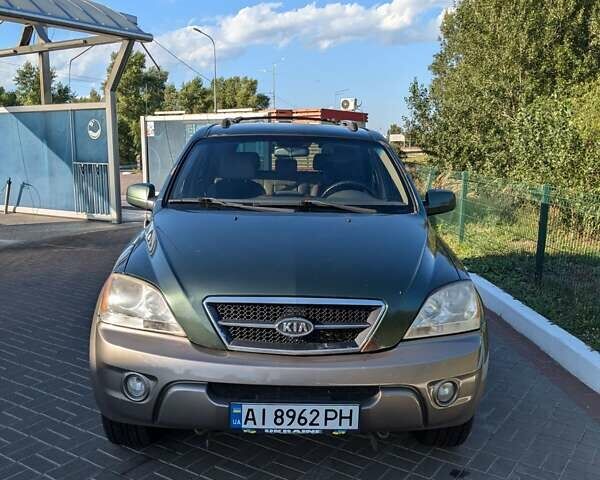Зеленый Киа Соренто, объемом двигателя 3.5 л и пробегом 250 тыс. км за 5000 $, фото 1 на Automoto.ua