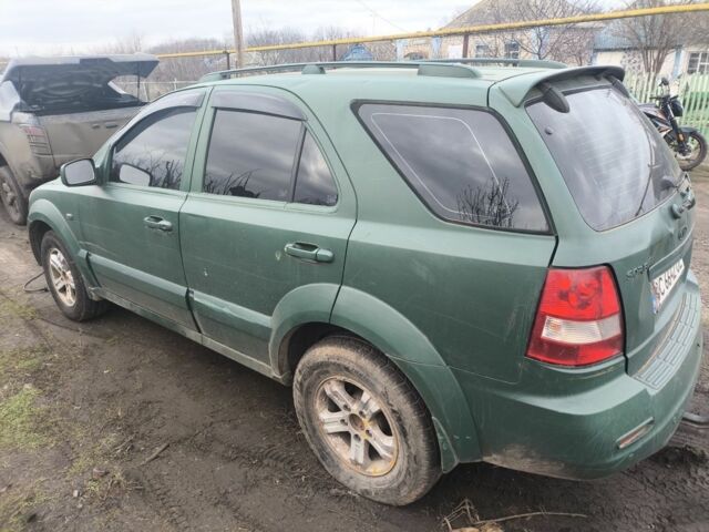 Зеленый Киа Соренто, объемом двигателя 2.5 л и пробегом 255 тыс. км за 1500 $, фото 1 на Automoto.ua