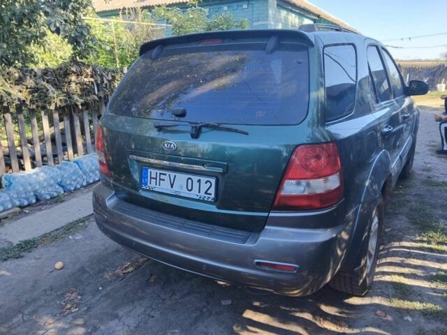Киа Соренто 2005 в Чугуеве на Automoto.ua Зеленый Киа Соренто, объемом двигателя 2.5 л и пробегом 286 тыс. км за 4423 $, фото 3 на Automoto.ua
