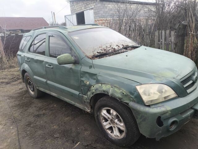 Зеленый Киа Соренто, объемом двигателя 2.5 л и пробегом 255 тыс. км за 1500 $, фото 4 на Automoto.ua