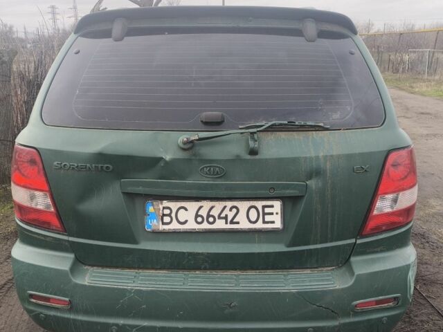 Зеленый Киа Соренто, объемом двигателя 2.5 л и пробегом 255 тыс. км за 1500 $, фото 5 на Automoto.ua
