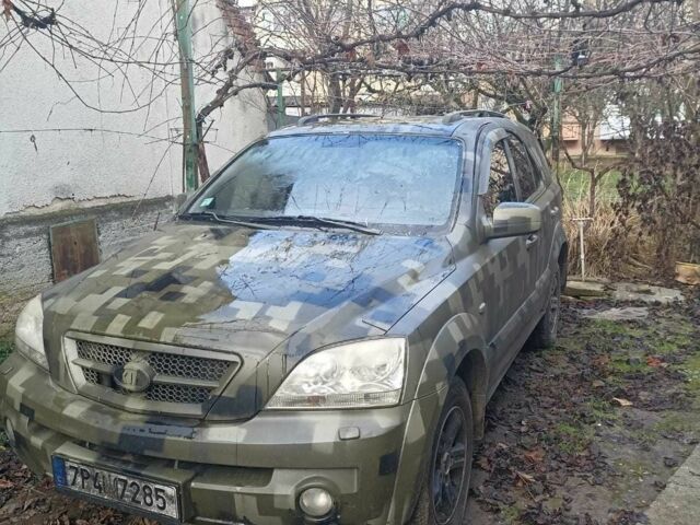 Зеленый Киа Соренто, объемом двигателя 2.5 л и пробегом 300 тыс. км за 4100 $, фото 3 на Automoto.ua