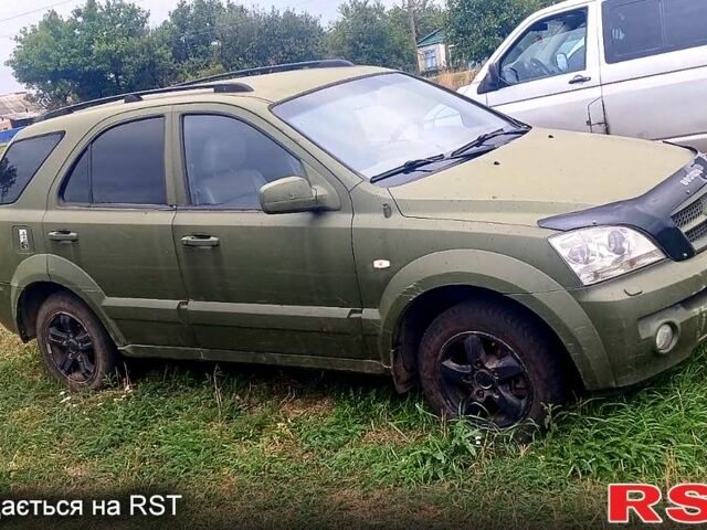 Зеленый Киа Соренто, объемом двигателя 2.5 л и пробегом 260 тыс. км за 3000 $, фото 1 на Automoto.ua