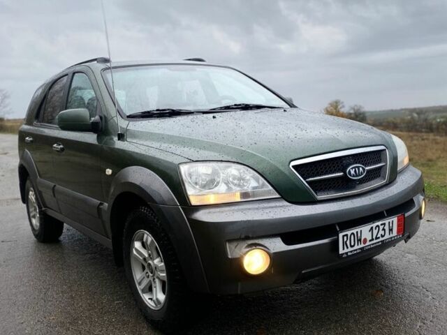 Зеленый Киа Соренто, объемом двигателя 2.5 л и пробегом 278 тыс. км за 4500 $, фото 1 на Automoto.ua