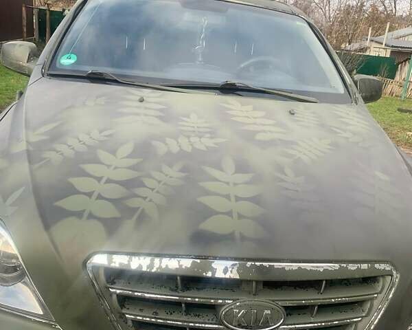 Зеленый Киа Соренто, объемом двигателя 2.5 л и пробегом 410 тыс. км за 4500 $, фото 1 на Automoto.ua