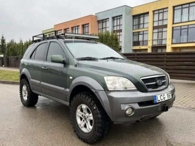 Зеленый Киа Соренто, объемом двигателя 2.5 л и пробегом 226 тыс. км за 3500 $, фото 2 на Automoto.ua