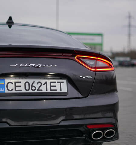 Черный Киа Stinger, объемом двигателя 2 л и пробегом 51 тыс. км за 22900 $, фото 21 на Automoto.ua