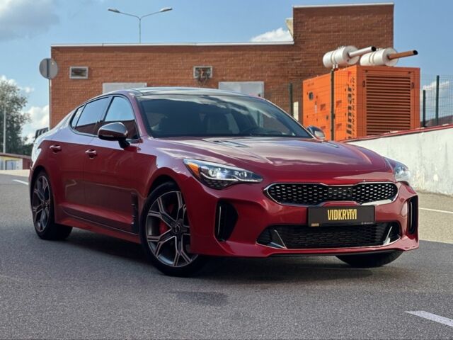 Красный Киа Stinger, объемом двигателя 3.3 л и пробегом 124 тыс. км за 24500 $, фото 3 на Automoto.ua