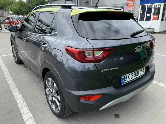 Серый Киа Stonic, объемом двигателя 1.4 л и пробегом 48 тыс. км за 15800 $, фото 10 на Automoto.ua