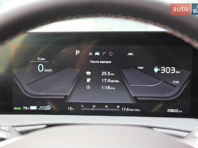 Белый Киа EV6, объемом двигателя 0 л и пробегом 29 тыс. км за 31900 $, фото 16 на Automoto.ua