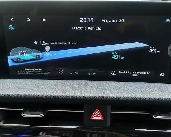 Белый Киа EV6, объемом двигателя 0 л и пробегом 24 тыс. км за 25200 $, фото 15 на Automoto.ua