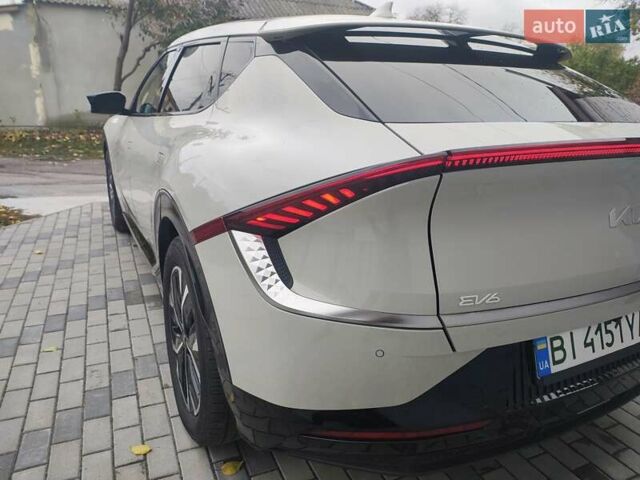 Киа EV6 2023 в Лубнах на Automoto.ua Бежевый Киа EV6, объемом двигателя 0 л и пробегом 32 тыс. км за 25200 $, фото 7 на Automoto.ua