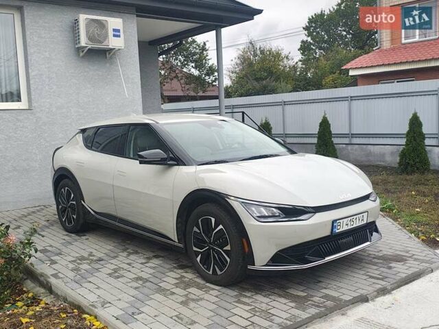Киа EV6 2023 в Лубнах на Automoto.ua Бежевый Киа EV6, объемом двигателя 0 л и пробегом 32 тыс. км за 25200 $, фото 17 на Automoto.ua