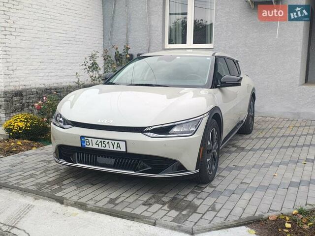Киа EV6 2023 в Лубнах на Automoto.ua Бежевый Киа EV6, объемом двигателя 0 л и пробегом 32 тыс. км за 25200 $, фото 21 на Automoto.ua