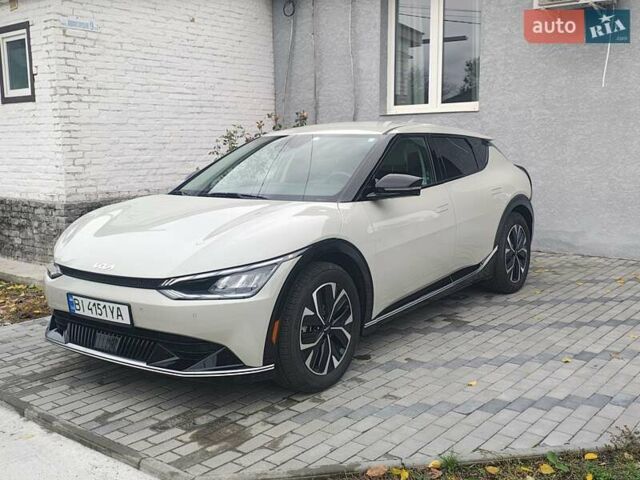 Киа EV6 2023 в Лубнах на Automoto.ua Бежевый Киа EV6, объемом двигателя 0 л и пробегом 32 тыс. км за 25200 $, фото 23 на Automoto.ua