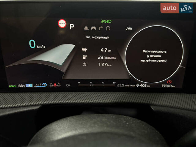 Чорний Кіа EV6, об'ємом двигуна 0 л та пробігом 77 тис. км за 29999 $, фото 35 на Automoto.ua