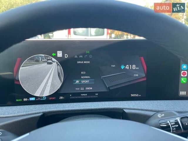 Черный Киа EV6, объемом двигателя 0 л и пробегом 55 тыс. км за 25700 $, фото 45 на Automoto.ua