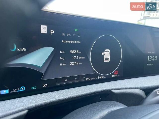 Черный Киа EV6, объемом двигателя 0 л и пробегом 55 тыс. км за 25700 $, фото 103 на Automoto.ua