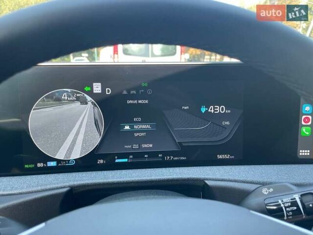 Черный Киа EV6, объемом двигателя 0 л и пробегом 55 тыс. км за 25700 $, фото 47 на Automoto.ua