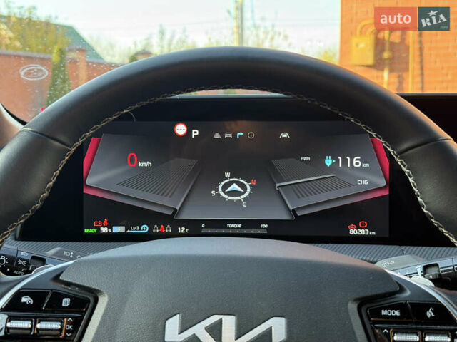 Черный Киа EV6, объемом двигателя 0 л и пробегом 80 тыс. км за 22900 $, фото 74 на Automoto.ua