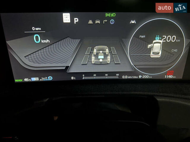 Чорний Кіа EV6, об'ємом двигуна 0 л та пробігом 2 тис. км за 29900 $, фото 12 на Automoto.ua