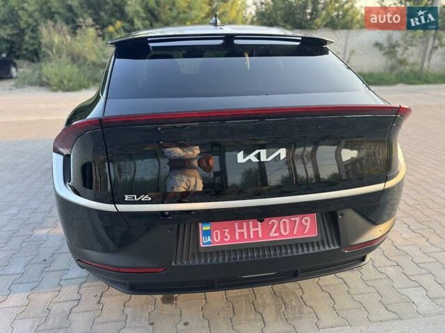 Черный Киа EV6, объемом двигателя 0 л и пробегом 4 тыс. км за 28500 $, фото 5 на Automoto.ua