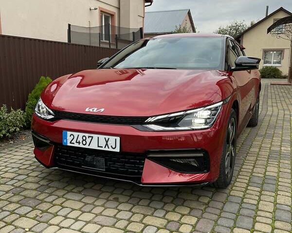Красный Киа EV6, объемом двигателя 0 л и пробегом 77 тыс. км за 29300 $, фото 12 на Automoto.ua