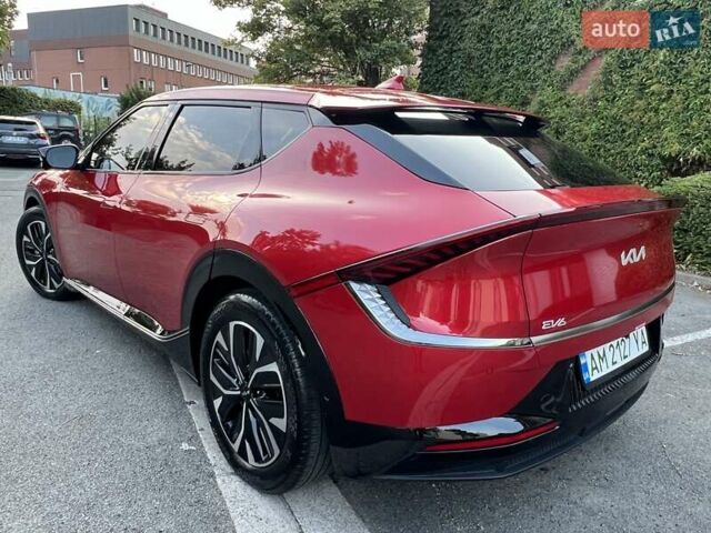 Красный Киа EV6, объемом двигателя 0 л и пробегом 51 тыс. км за 29000 $, фото 8 на Automoto.ua