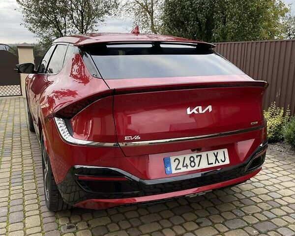 Красный Киа EV6, объемом двигателя 0 л и пробегом 77 тыс. км за 29300 $, фото 4 на Automoto.ua