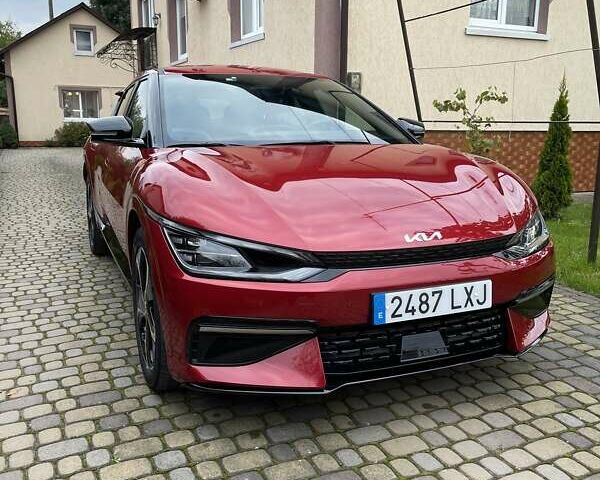 Красный Киа EV6, объемом двигателя 0 л и пробегом 77 тыс. км за 29300 $, фото 10 на Automoto.ua
