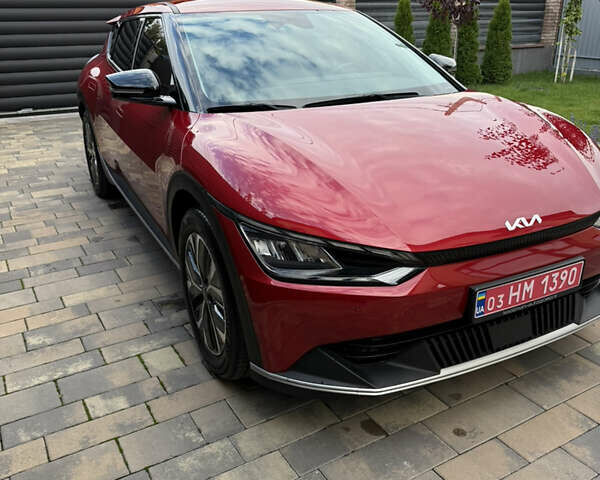 Червоний Кіа EV6, об'ємом двигуна 0 л та пробігом 38 тис. км за 27850 $, фото 1 на Automoto.ua