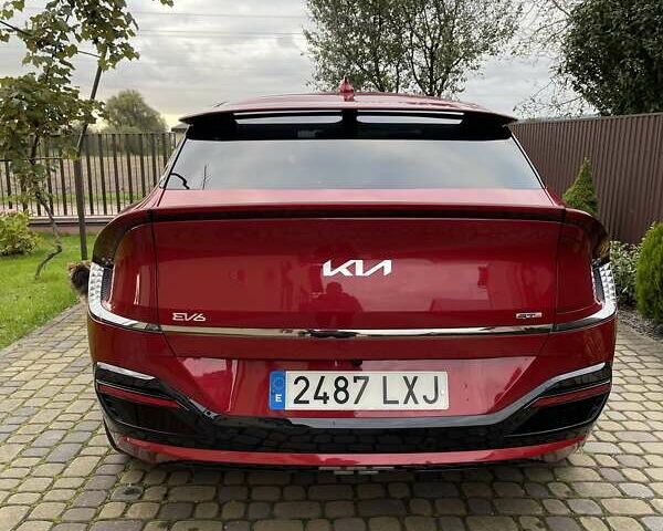 Красный Киа EV6, объемом двигателя 0 л и пробегом 77 тыс. км за 29300 $, фото 5 на Automoto.ua