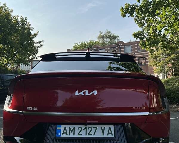Красный Киа EV6, объемом двигателя 0 л и пробегом 51 тыс. км за 29000 $, фото 16 на Automoto.ua