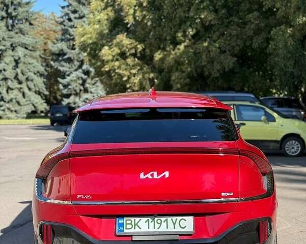 Красный Киа EV6, объемом двигателя 0 л и пробегом 14 тыс. км за 34900 $, фото 10 на Automoto.ua