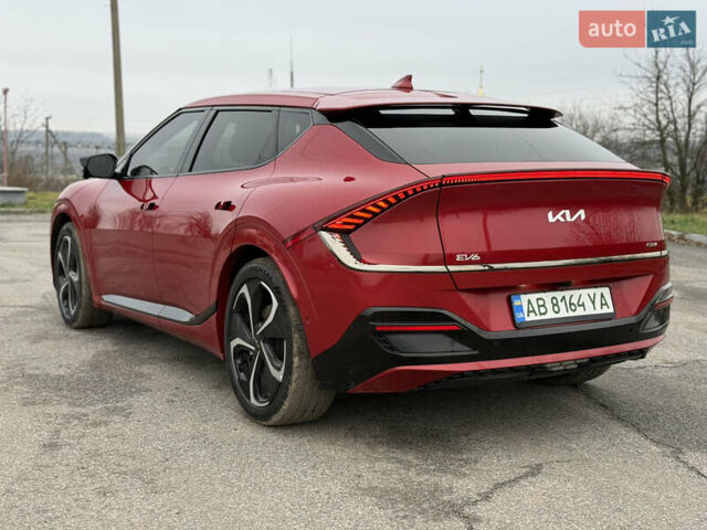Красный Киа EV6, объемом двигателя 0 л и пробегом 53 тыс. км за 33900 $, фото 10 на Automoto.ua