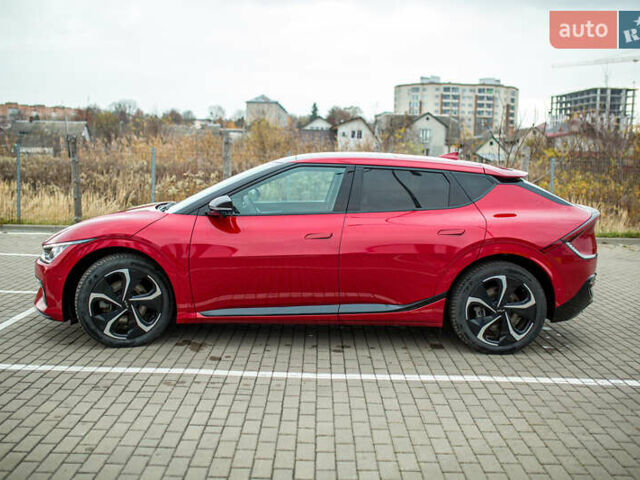 Красный Киа EV6, объемом двигателя 0 л и пробегом 10 тыс. км за 33500 $, фото 10 на Automoto.ua