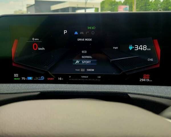 Сірий Кіа EV6, об'ємом двигуна 0 л та пробігом 29 тис. км за 22899 $, фото 46 на Automoto.ua